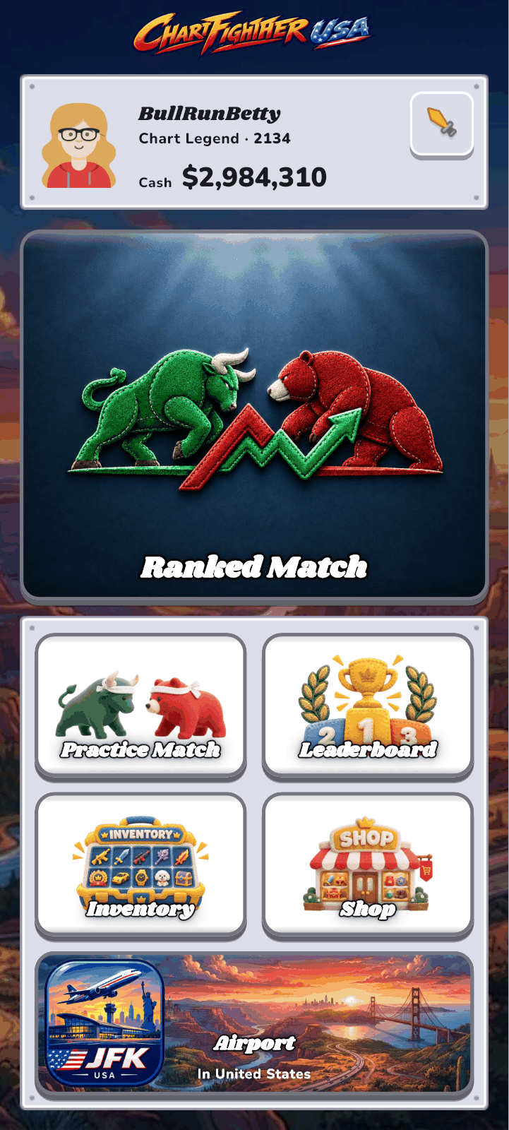 The default lobby